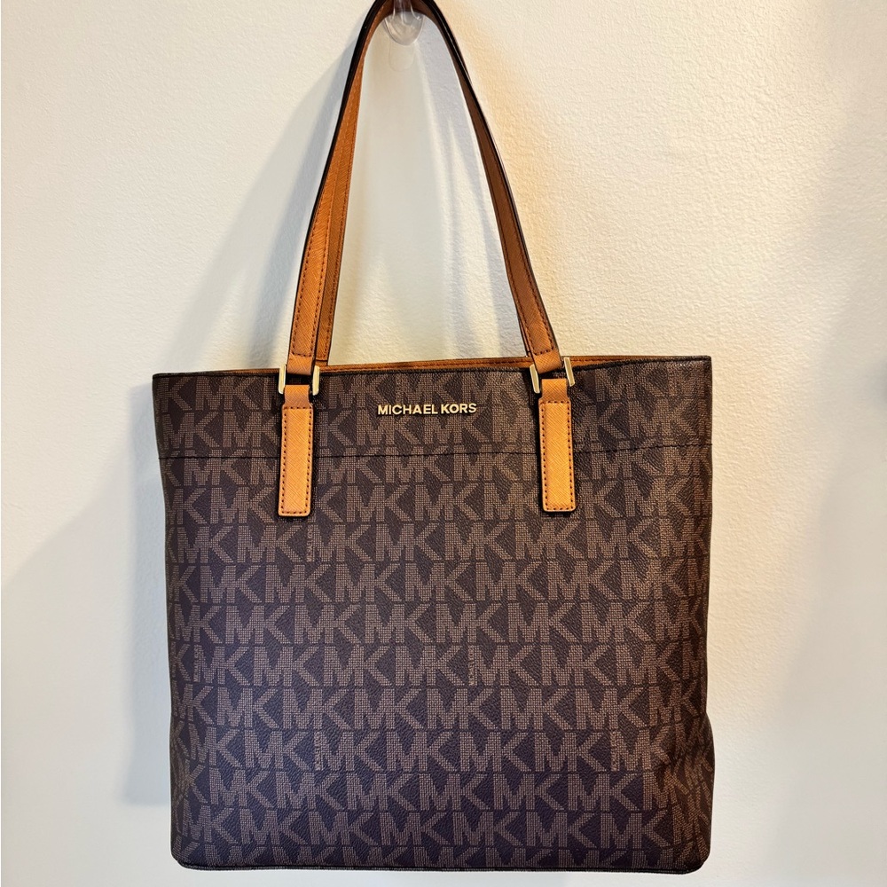 Michael Kors Signature Brown Tote
